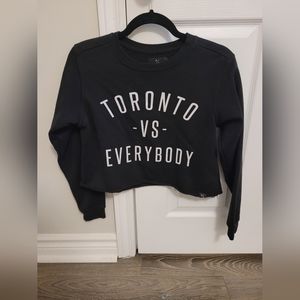 Peace Collective Cropped Sweatshirt